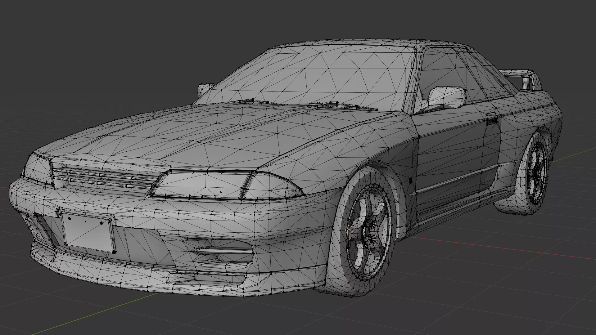 Nissan Skyline GTR R32 3D print model_2