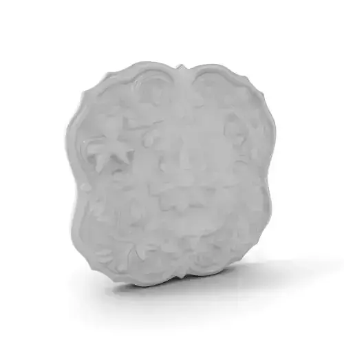 Decorative Floral Relief model pack