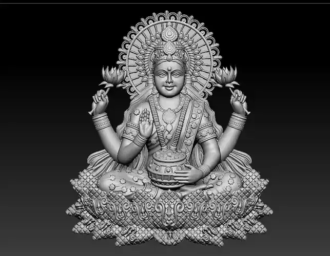 Laxmi Mata 3D print model 