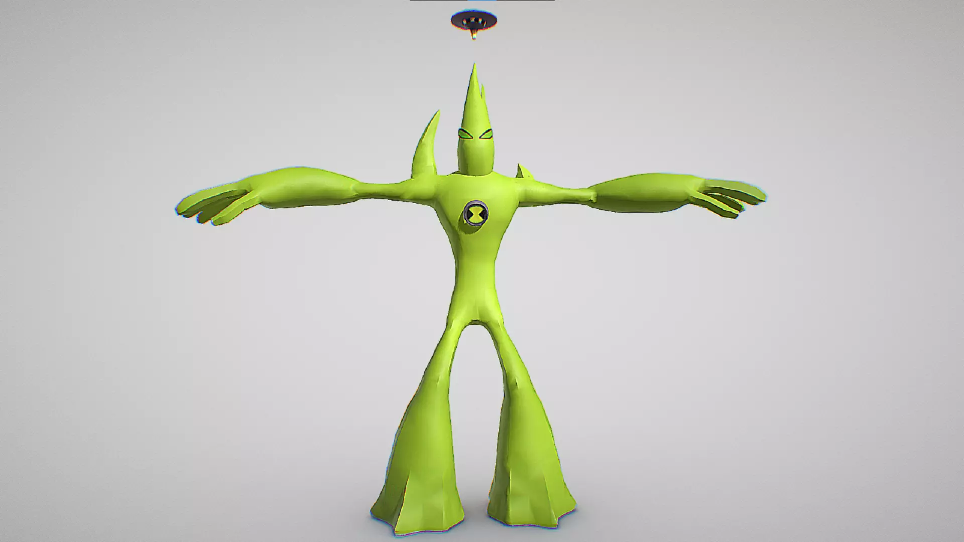 Goop - Ben 10 Alien Force - Vilgax Attacks Low-poly 3D model_1