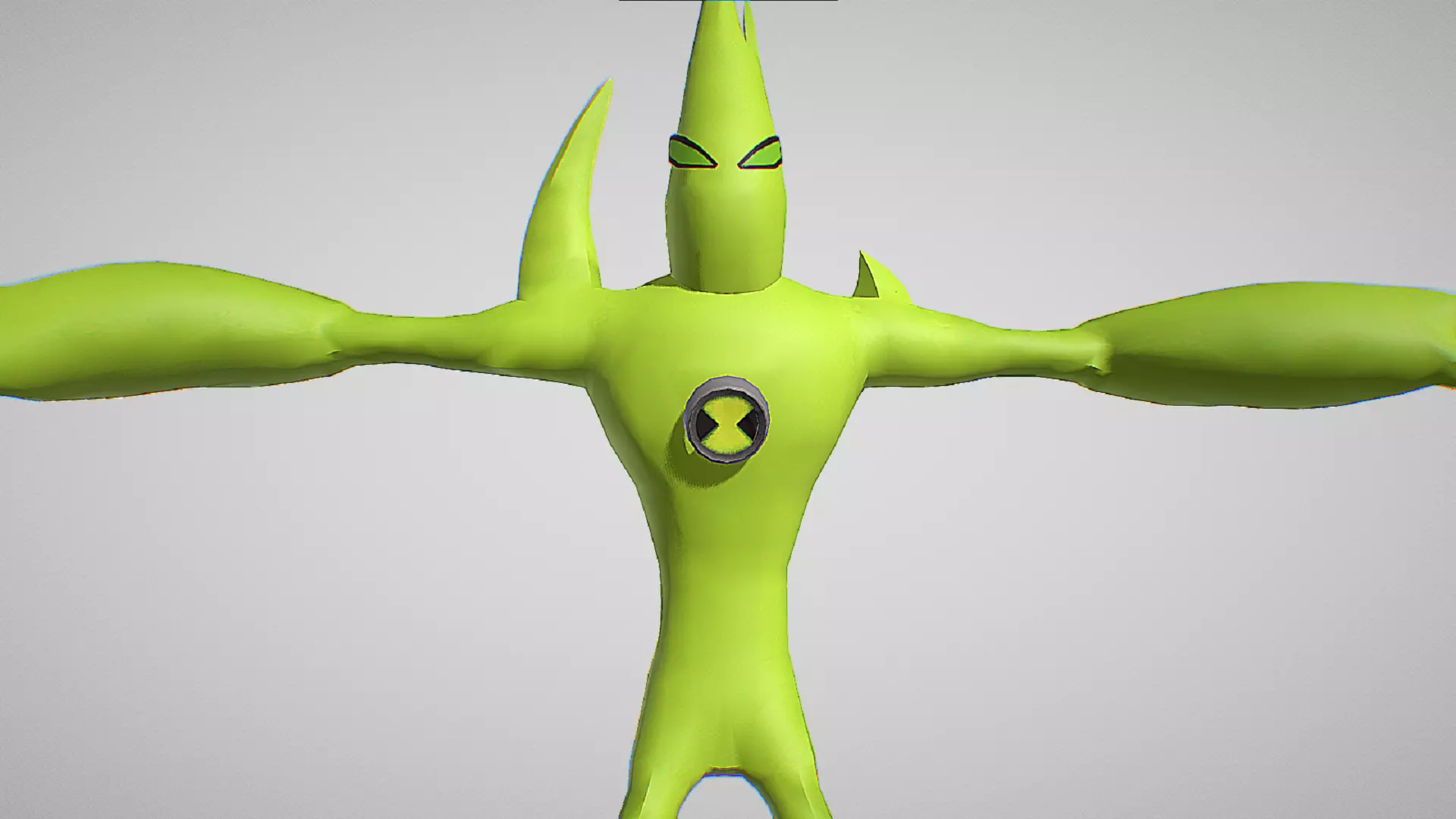 Goop - Ben 10 Alien Force - Vilgax Attacks Low-poly 3D model_0