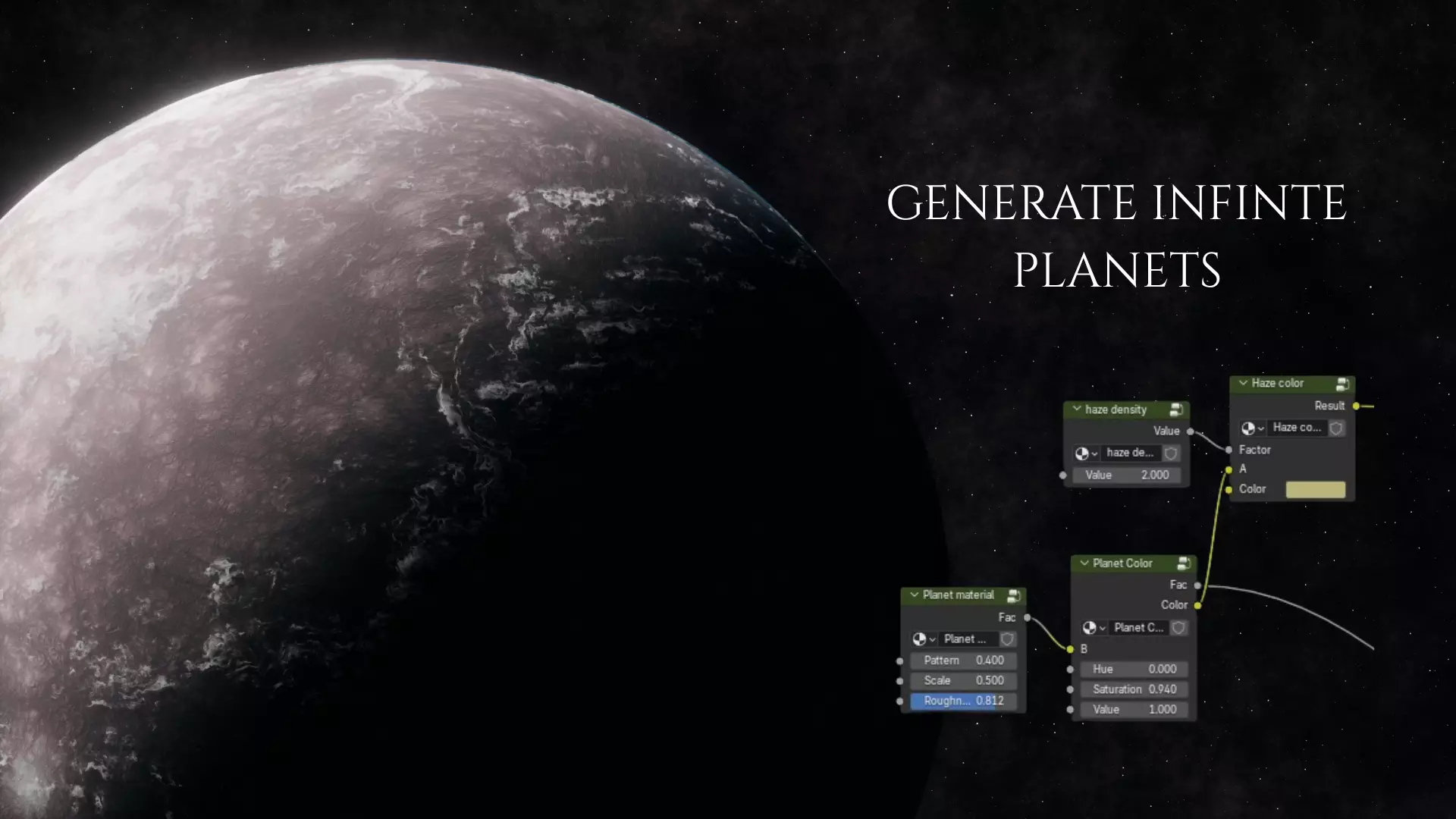 PROCEDURAL PLANET GENERATOR 3D model_1