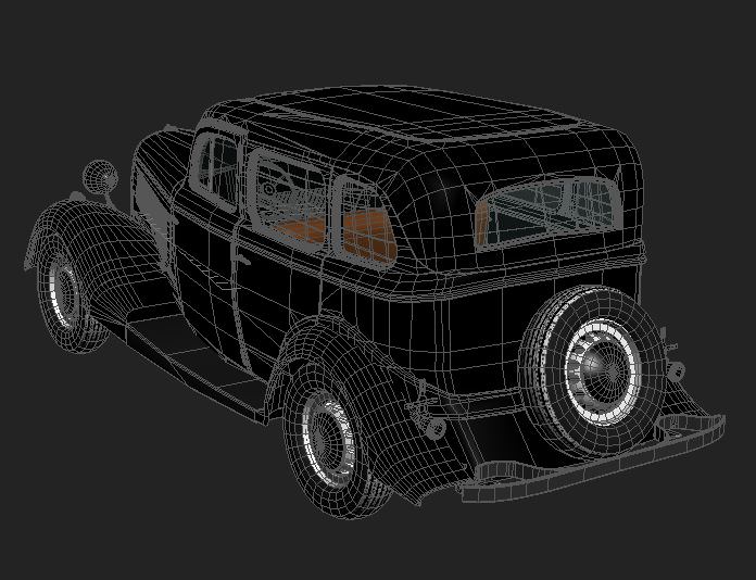 Gaz M1 3D model_7