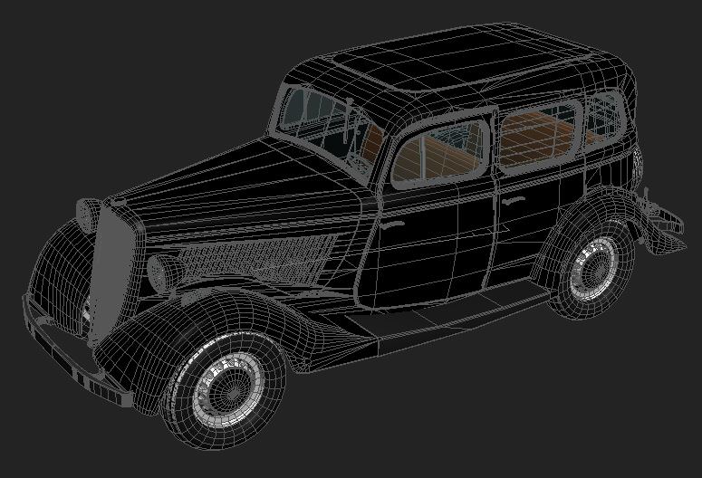 Gaz M1 3D model_6