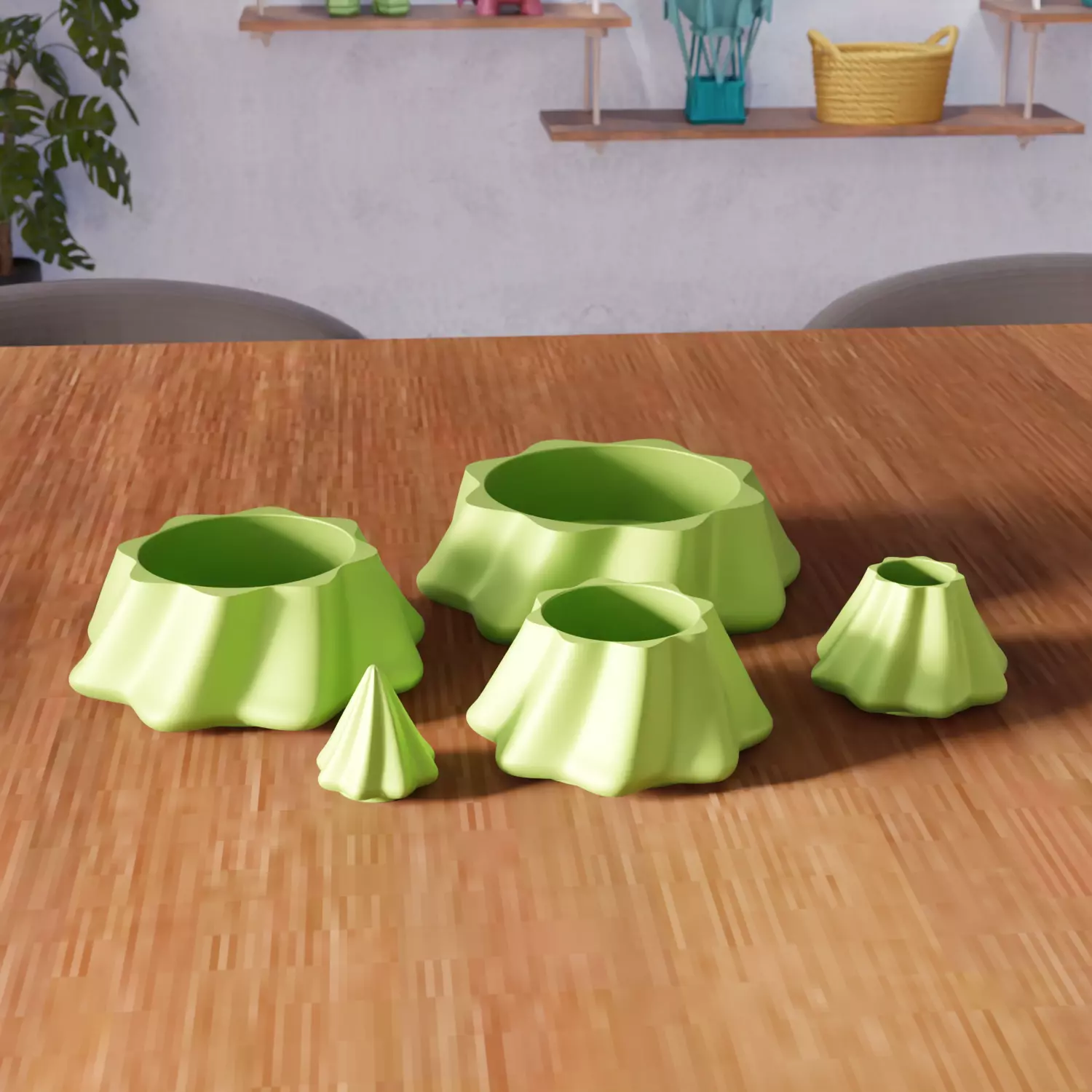 Modular Christmas Tree - 470 3D print model_6