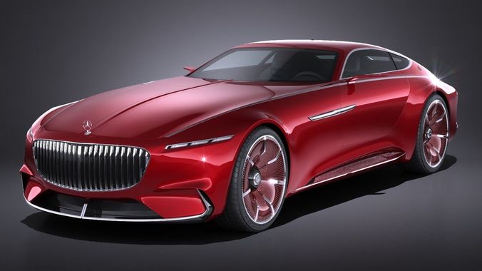 Mercedes Vision Maybach 6 Concept 3D model