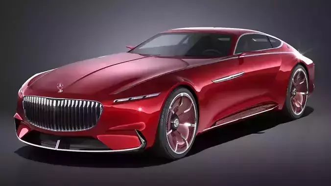 Mercedes Vision Maybach 6 Concept 3D model