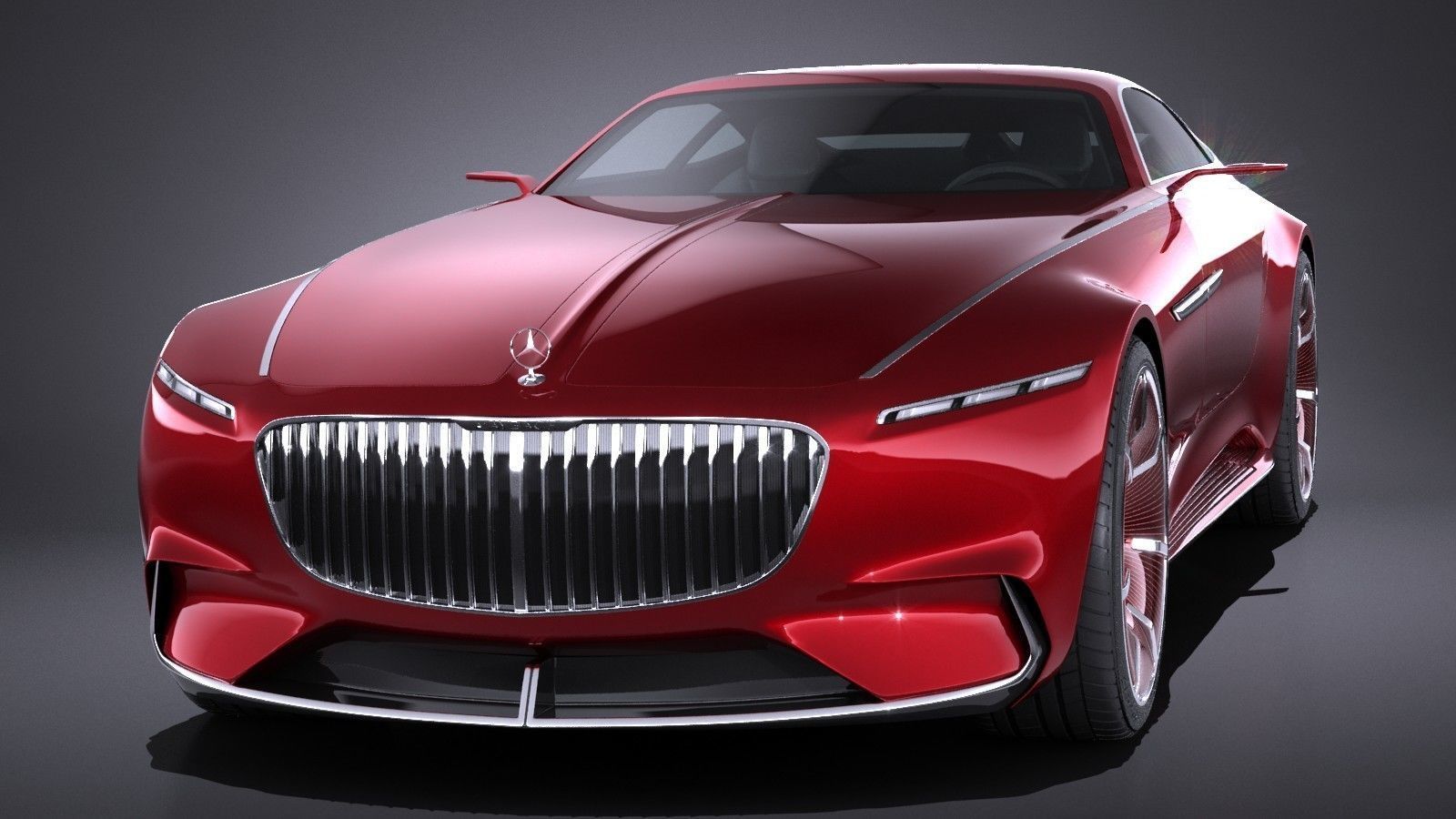 Mercedes Vision Maybach 6 Concept 3D model_1