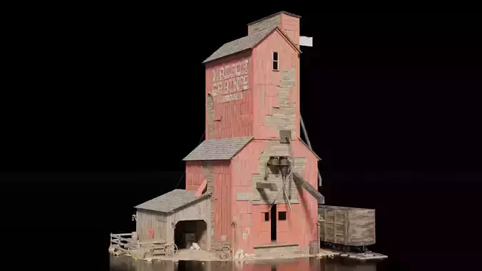 Wild West Building - Grain Elevator