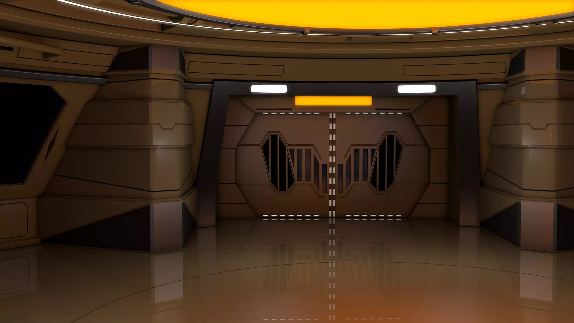 Sci Fi Room 3D model_6