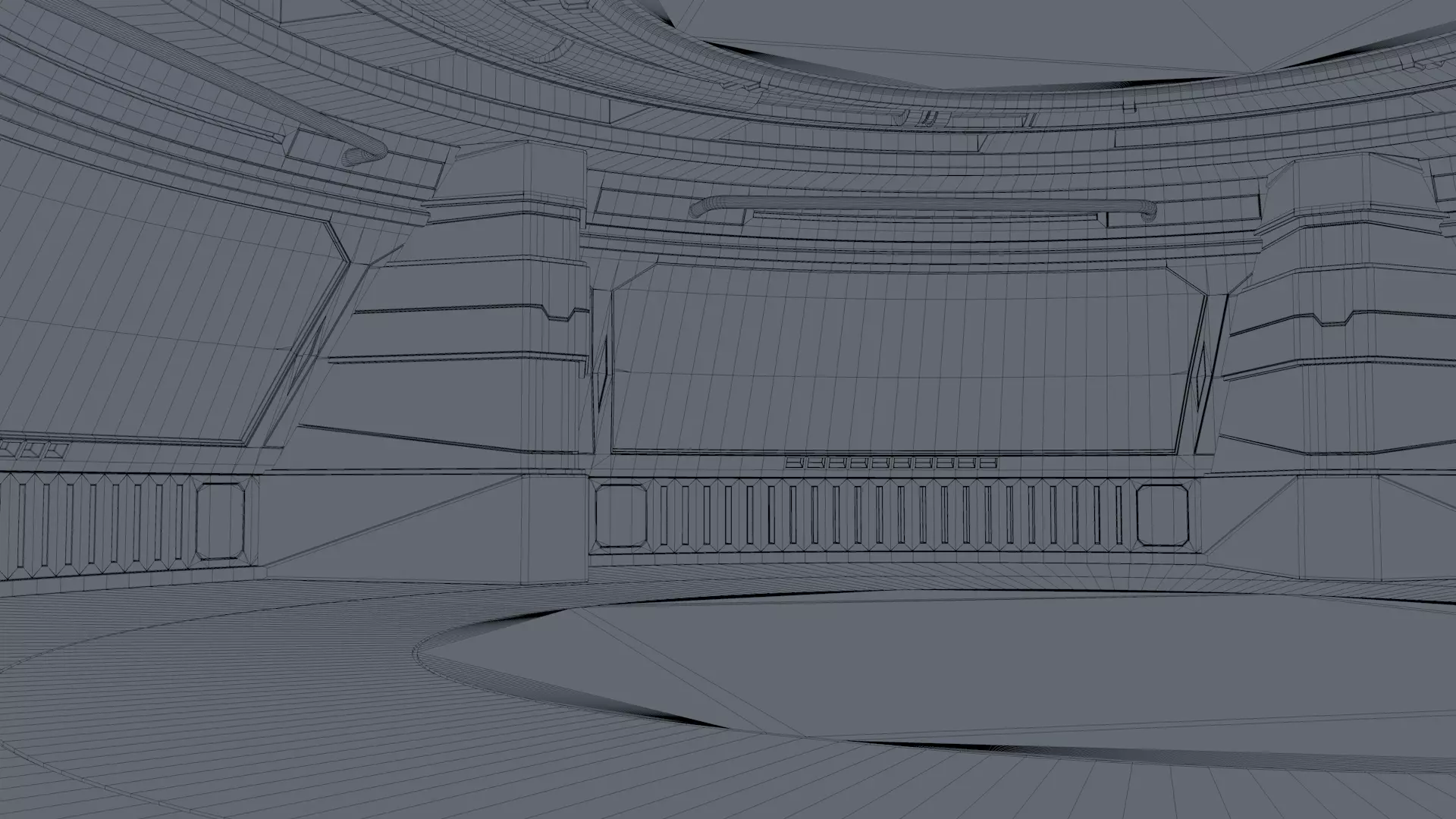 Sci Fi Room 3D model_14