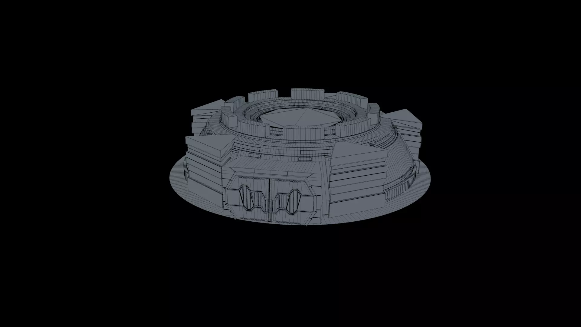 Sci Fi Room 3D model_17