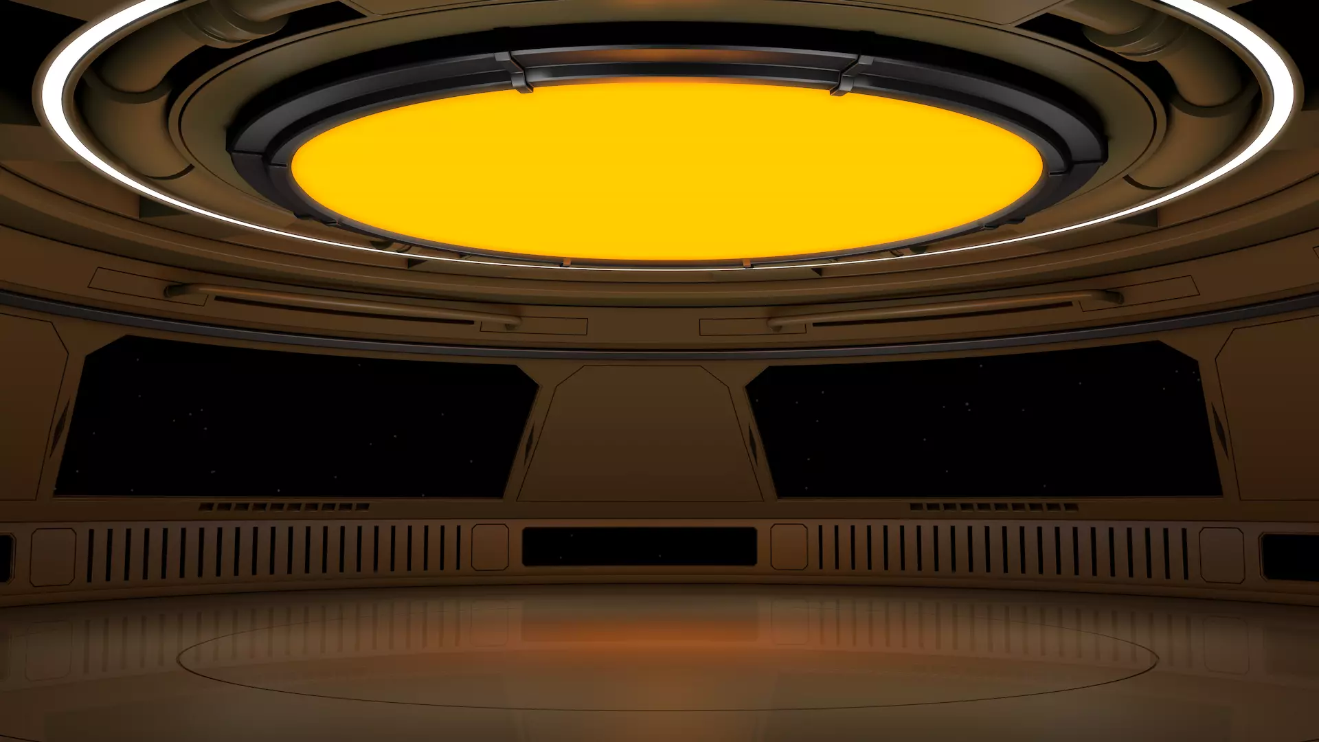 Sci Fi Room 3D model_7