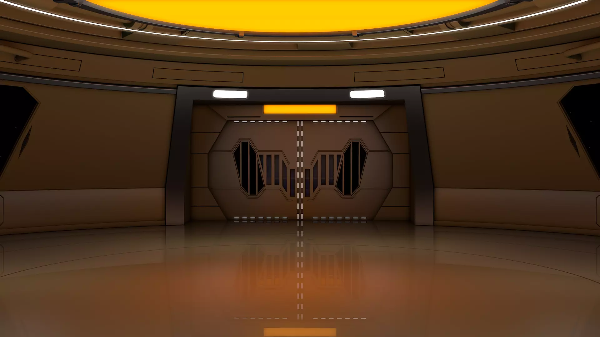 Sci Fi Room 3D model_8