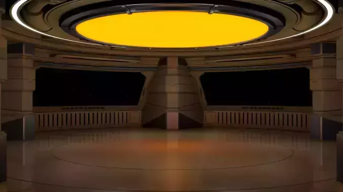 Sci Fi Room 3D model Sci Fi Room 3D model