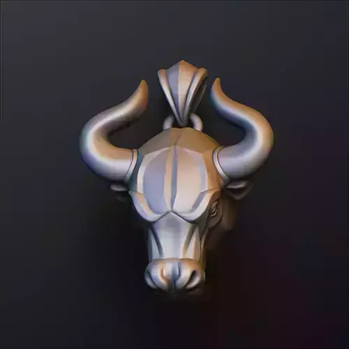 Bull Pendant v2