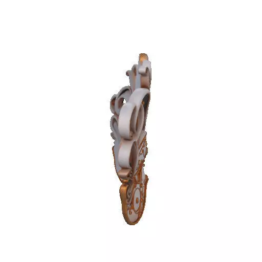 2470Venetian Carnival Mask Color 3D Model magic 3D print model_16