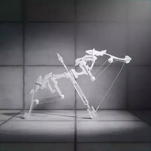 Sci-fi Bow and Arrow