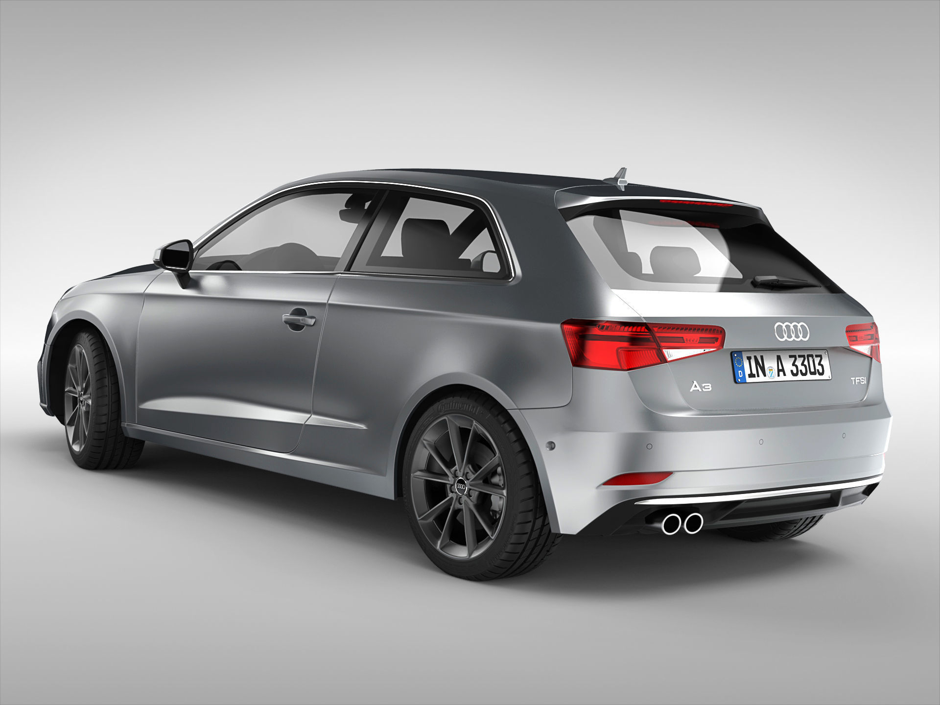 Audi A3 2017 Model Cgtrader Audi A3 2017 Model Max Obj S Fbx Ma Mb 2