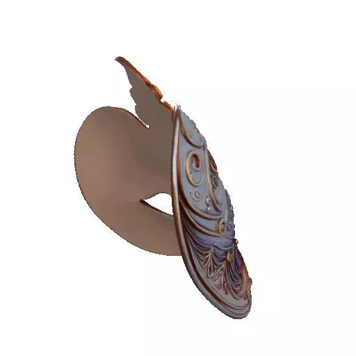 2471Venetian Carnival Mask Color 3D Model magic 3D print model_18