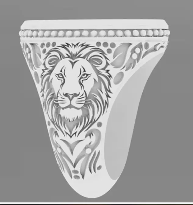 Italian Rings 25 Gents 3D print model 3D print model_12