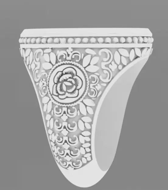 Italian Rings 25 Gents 3D print model 3D print model_14
