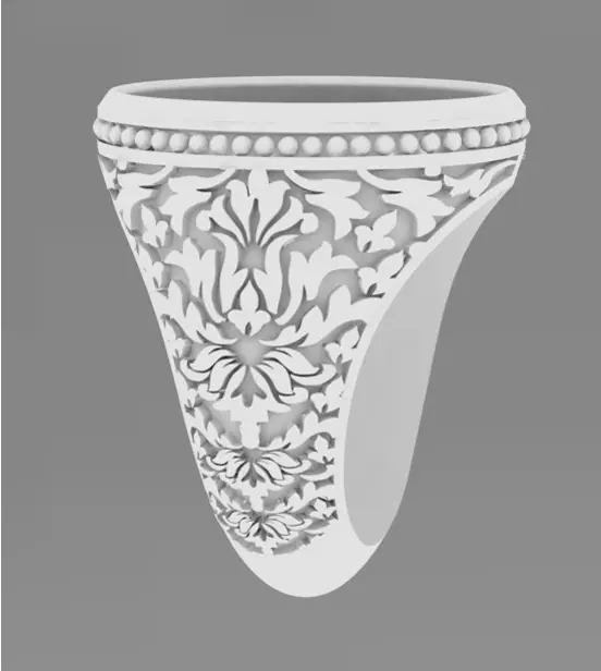 Italian Rings 25 Gents 3D print model 3D print model_19