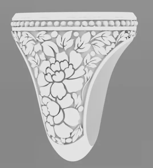 Italian Rings 25 Gents 3D print model 3D print model_7