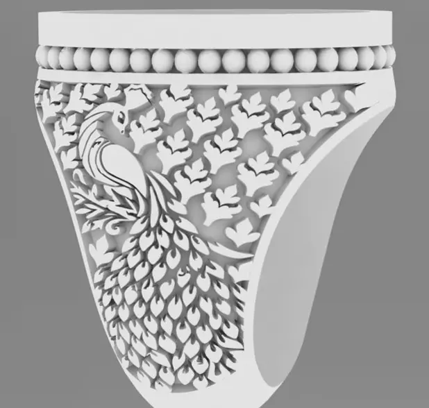 Italian Rings 25 Gents 3D print model 3D print model_20