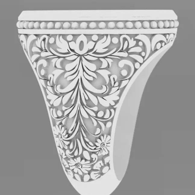Italian Rings 25 Gents 3D print model 3D print model_6