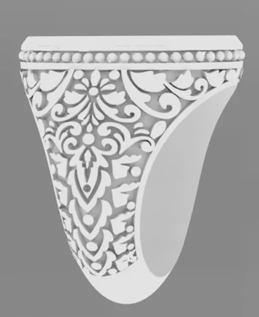 Italian Rings 25 Gents 3D print model 3D print model_5