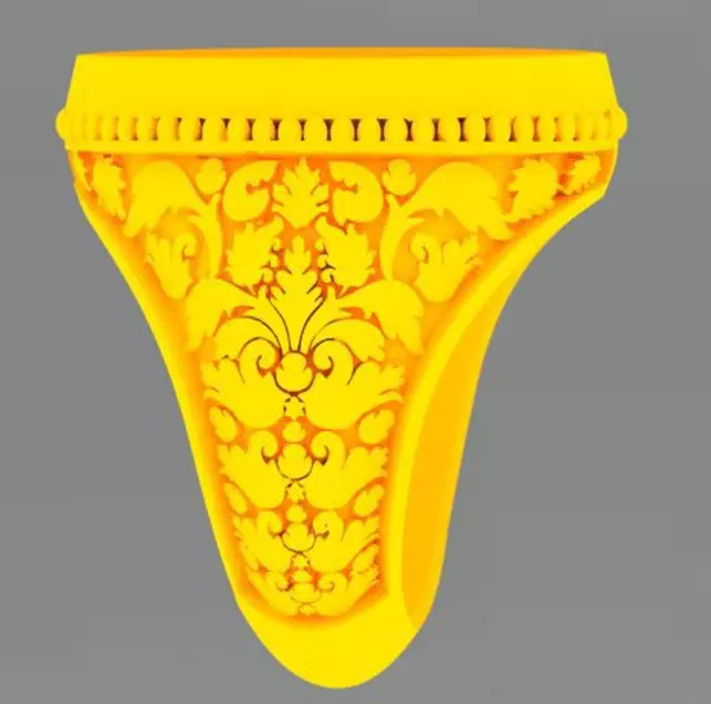 Italian Rings 25 Gents 3D print model 3D print model_2