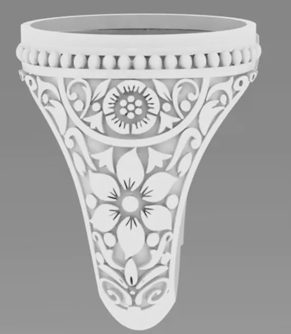 Italian Rings 25 Gents 3D print model 3D print model_17