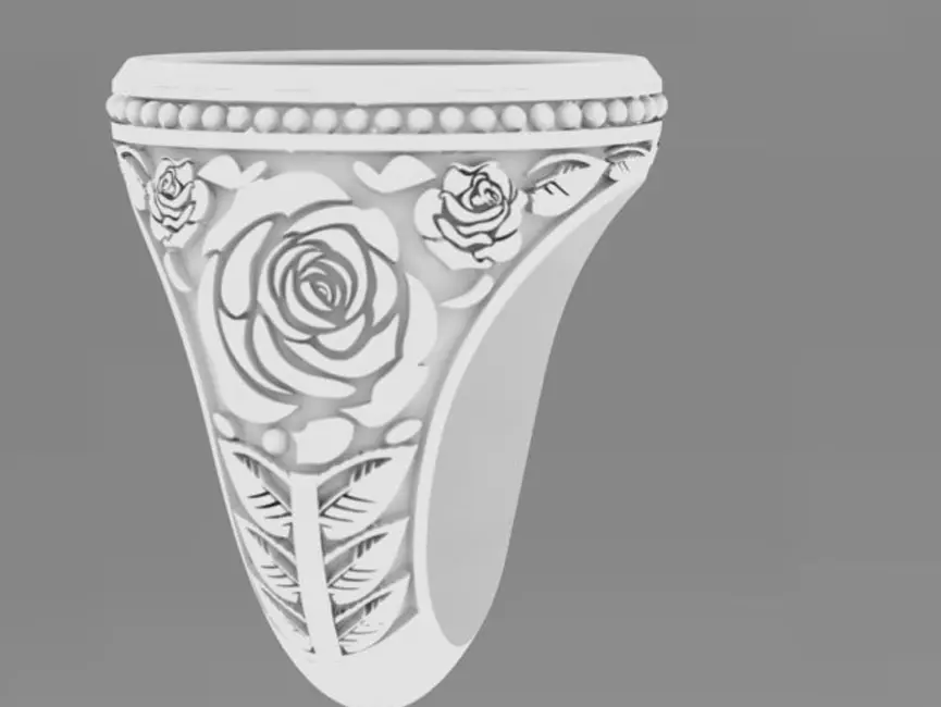 Italian Rings 25 Gents 3D print model 3D print model_11