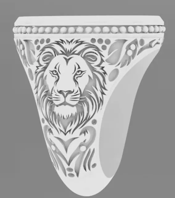 Italian Rings 25 Gents 3D print model 3D print model_3