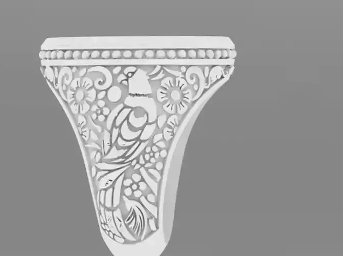 Italian Rings 25 Gents 3D print model
