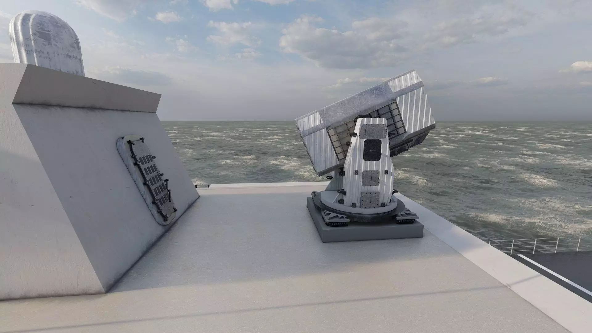 STEALTH NAVY FRIGATE 3D model_34