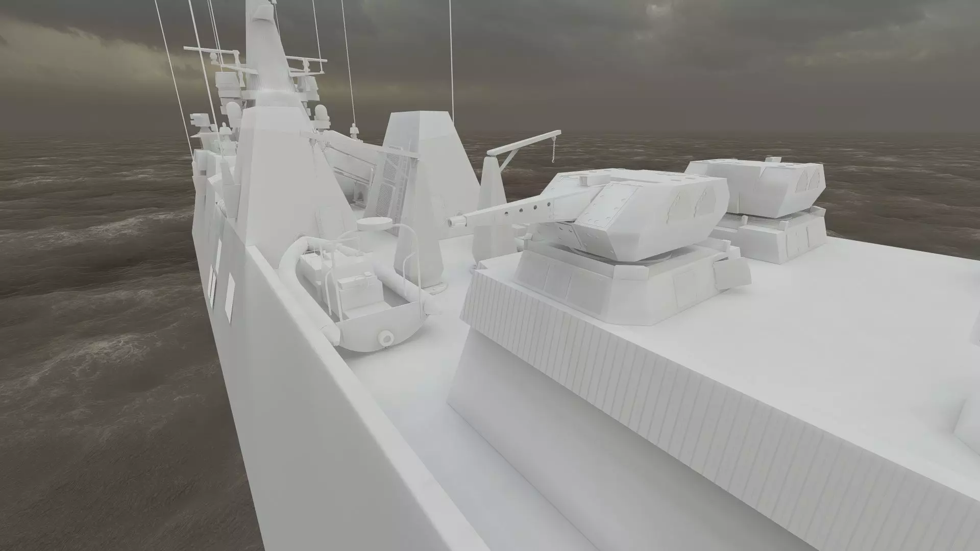 STEALTH NAVY FRIGATE 3D model_46