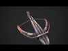 Crossbow Medieval Knight Weapon Low-poly 3D model_1