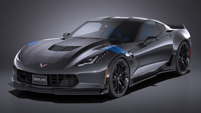 Chevrolet  Corvette Grand Sport 2017 3D model