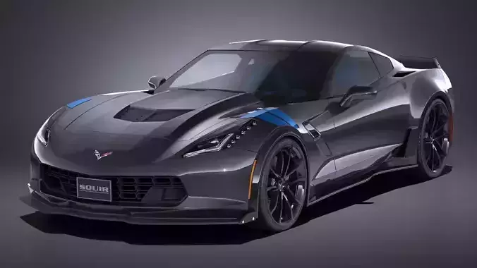 Chevrolet  Corvette Grand Sport 2017 3D model