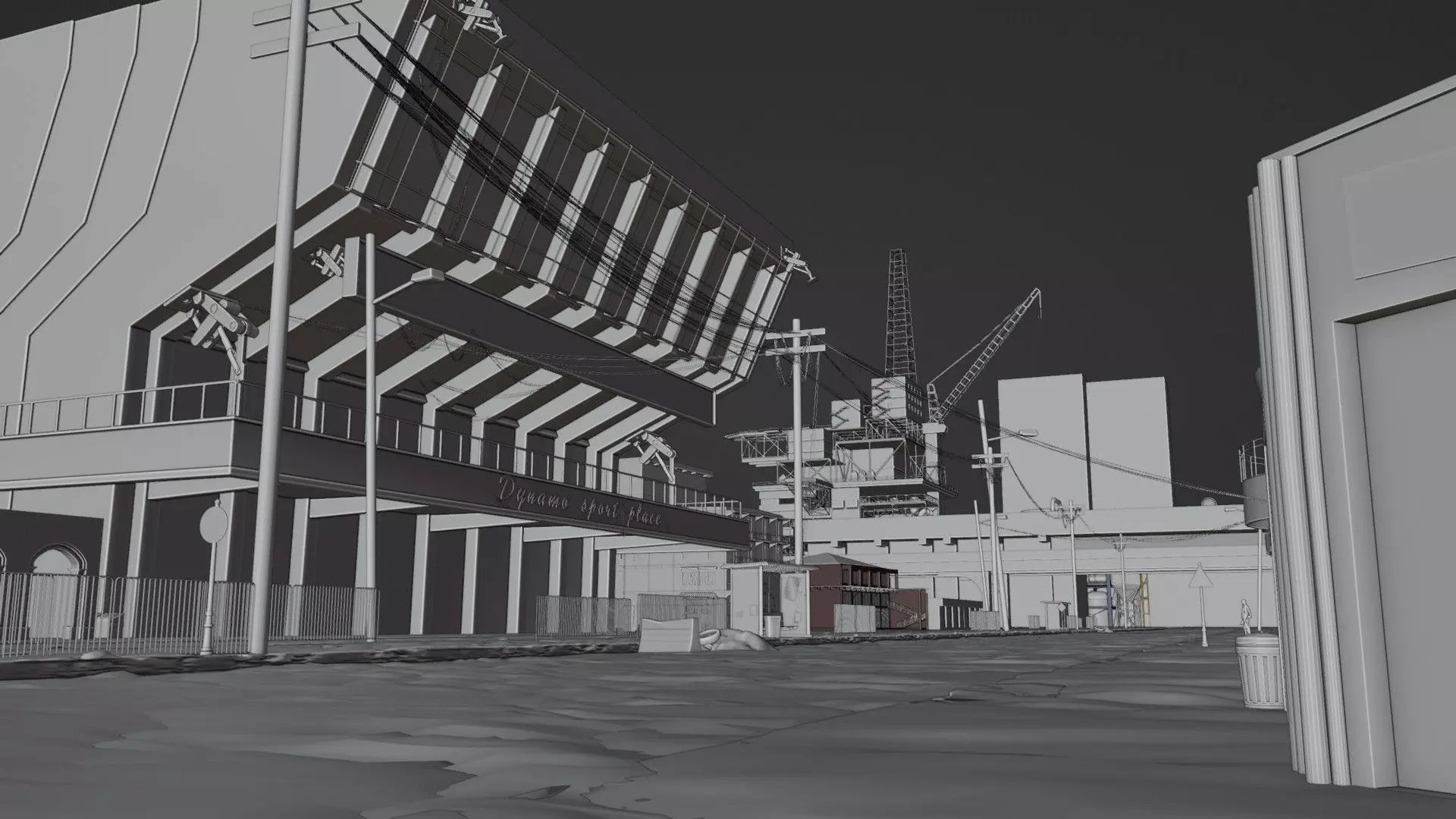 Dynamo City 3D model_15