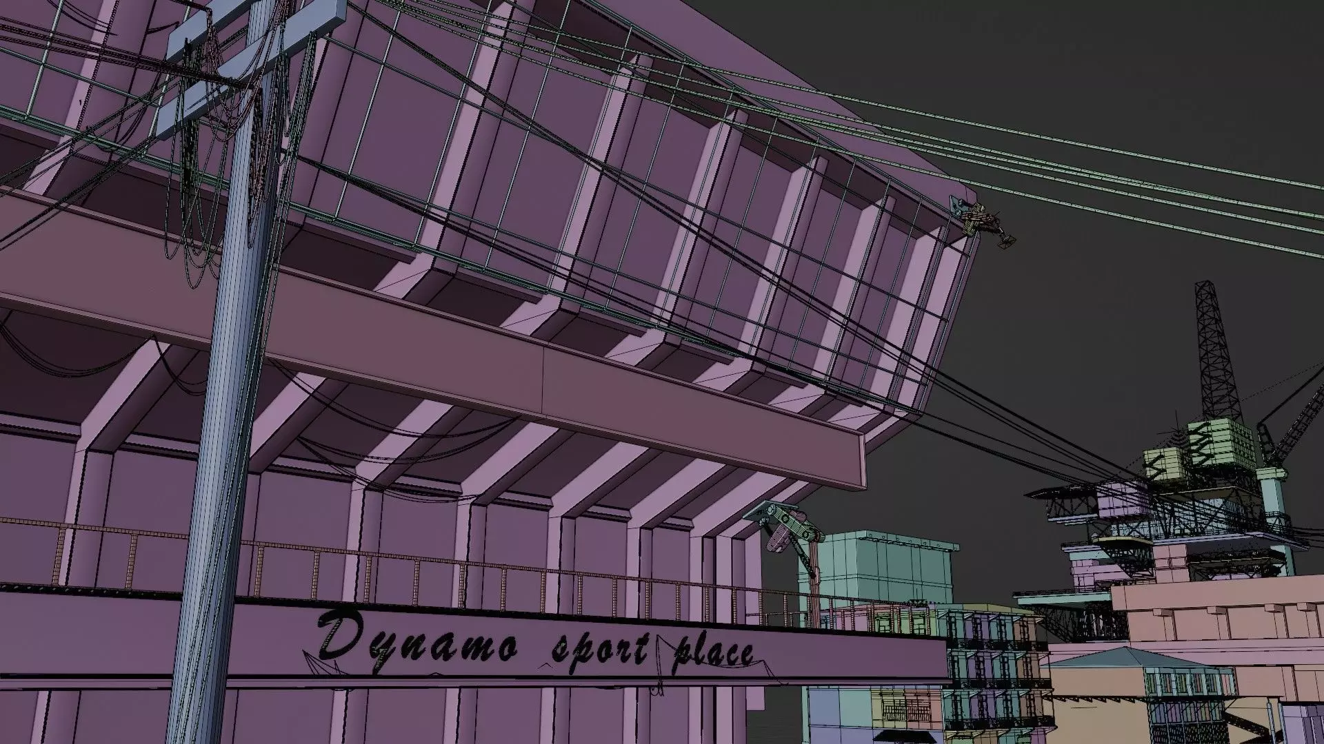 Dynamo City 3D model_14