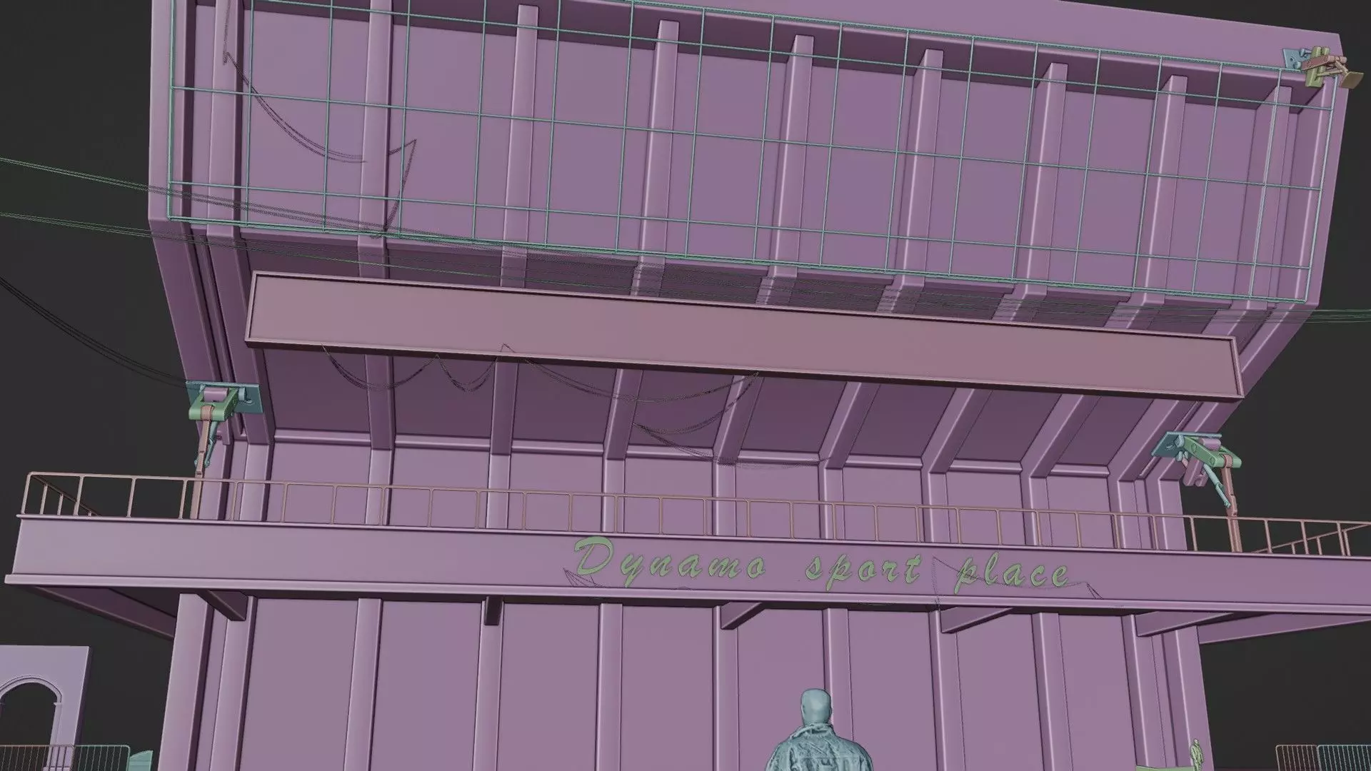 Dynamo City 3D model_7