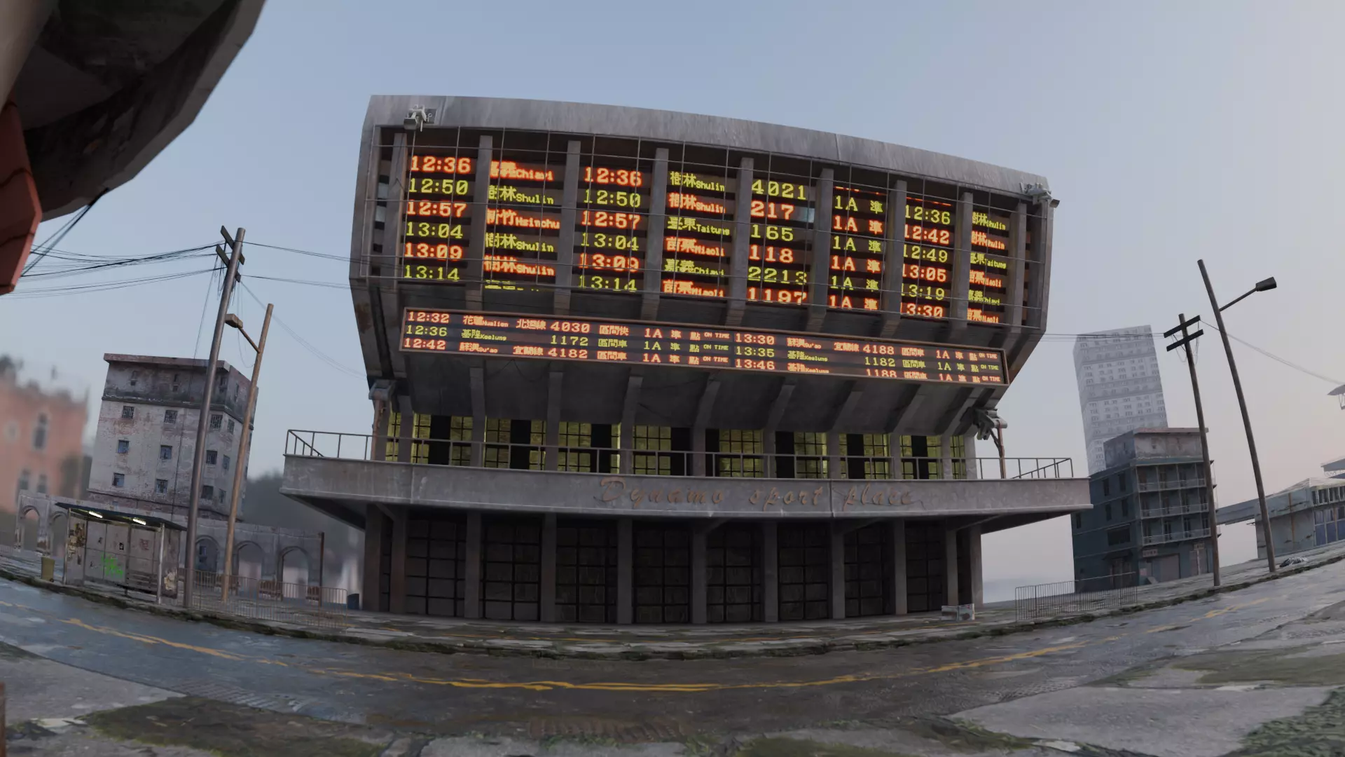 Dynamo City 3D model_2