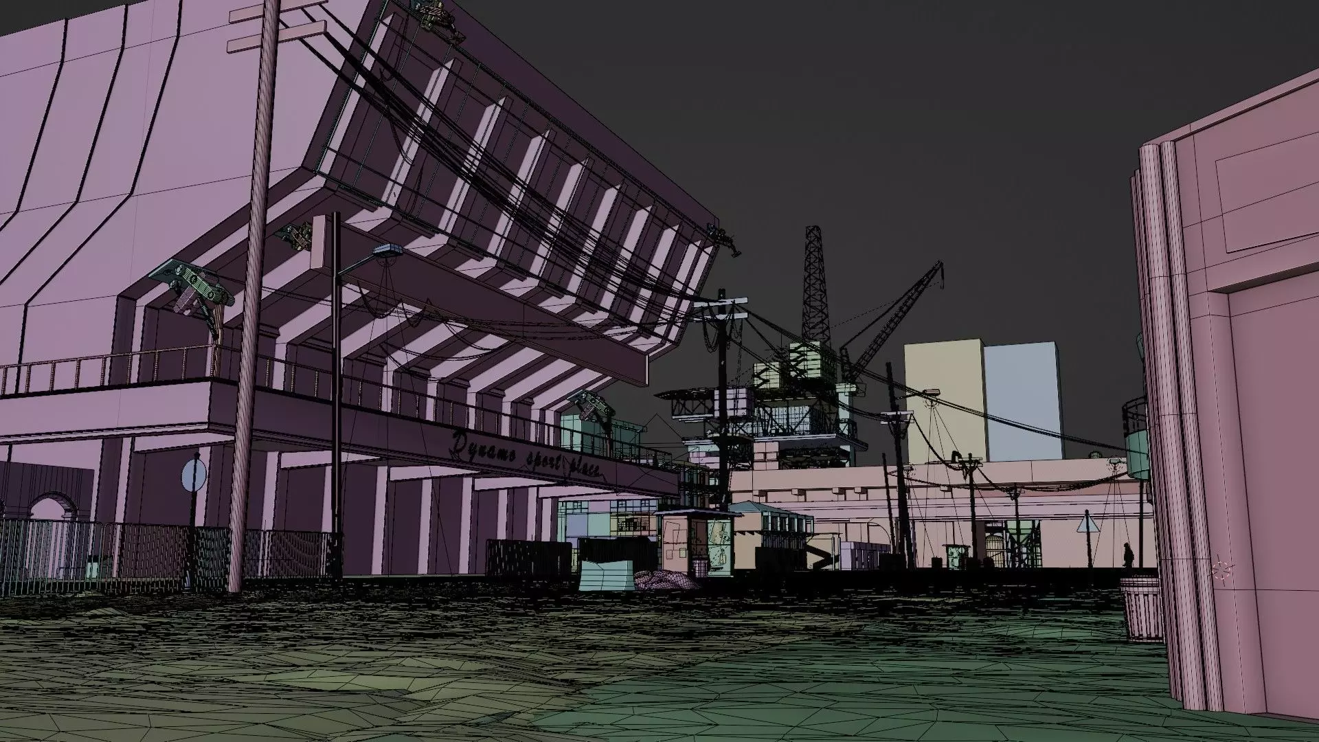 Dynamo City 3D model_10