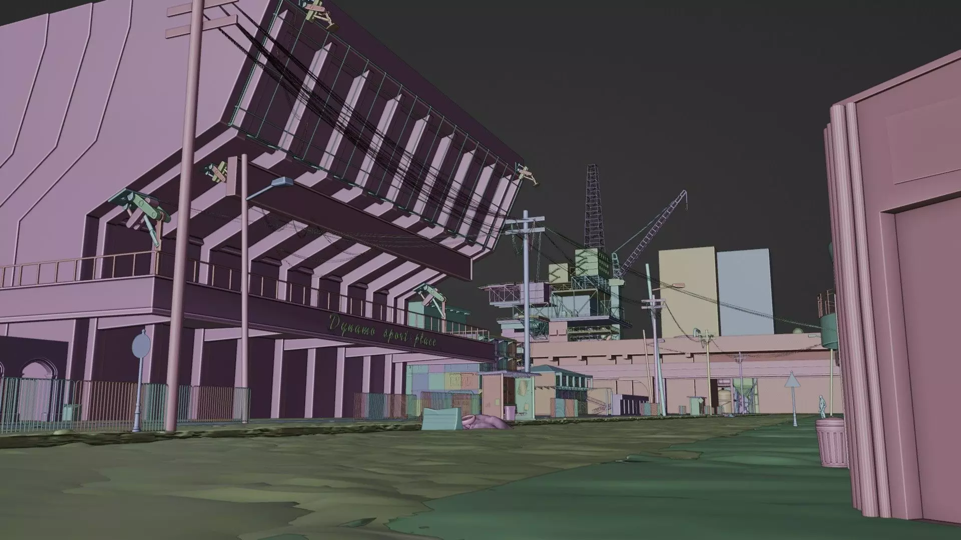 Dynamo City 3D model_5