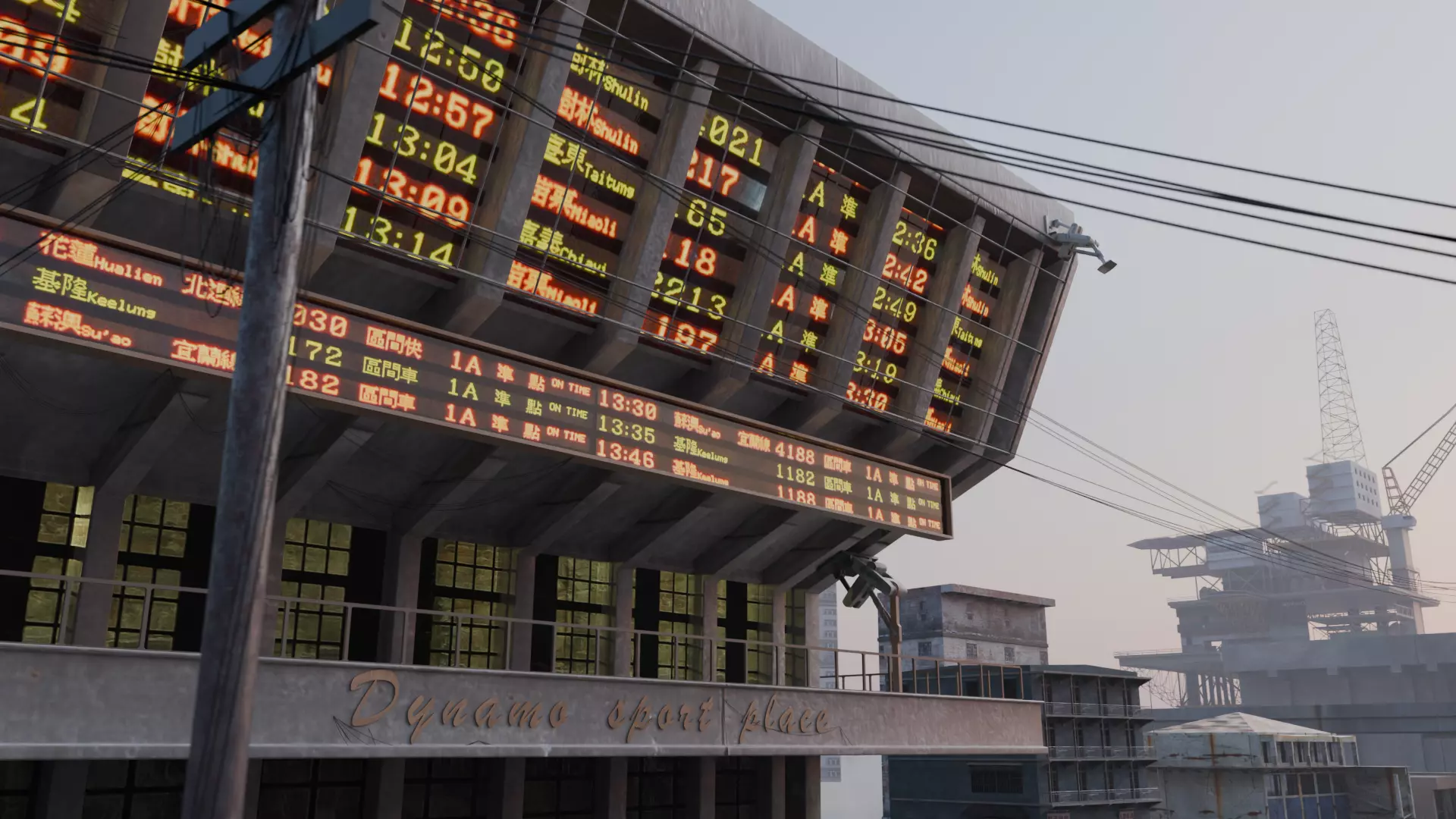 Dynamo City 3D model_4