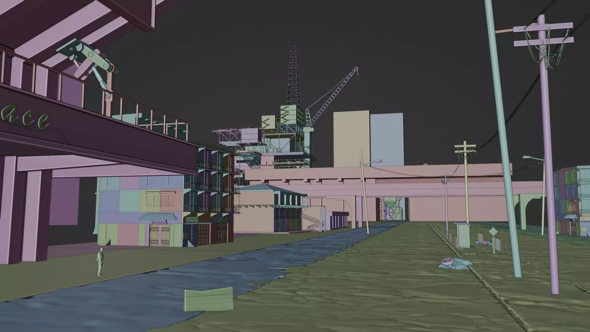 Dynamo City 3D model_8