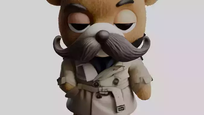 Detective Teddy Bear